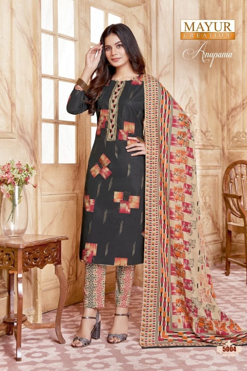Mayur Anupama Vol 5 Wholesale Cotton Dress Material