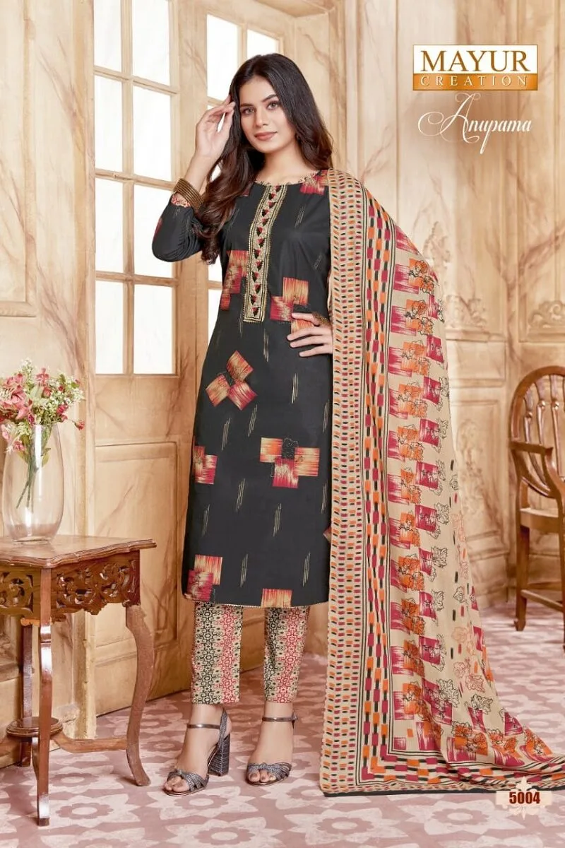 Mayur Anupama Vol 5 Wholesale Cotton Dress Material
