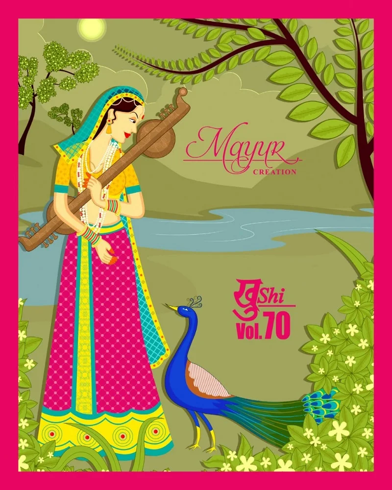 Mayur Khushi Vol 70 Wholesale Cotton Dress Material