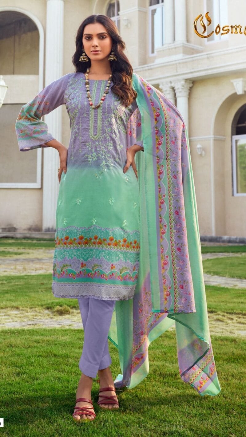 Noor Embroidered Vol 3Cosmos Fashion Best Wholesale Clothes Website USA