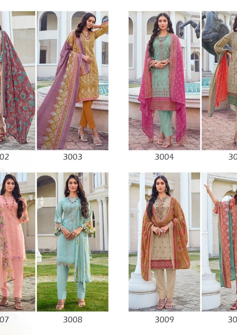 Noor Embroidered Vol 3Cosmos Fashion Best Wholesale Clothes Website USA