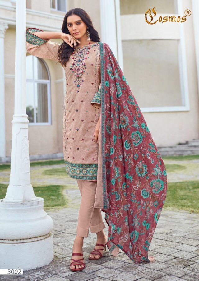 Noor Embroidered Vol 3Cosmos Fashion Best Wholesale Clothes Website USA