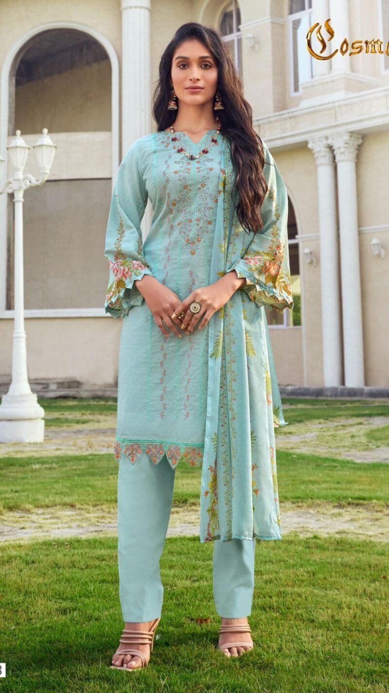 Noor Embroidered Vol 3Cosmos Fashion Best Wholesale Clothes Website USA