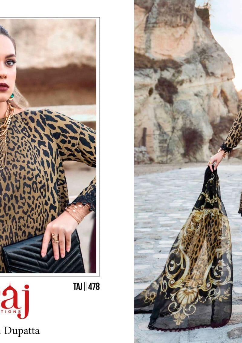 Taj Creations D No 478 Bibi Clothes Wholesale USA