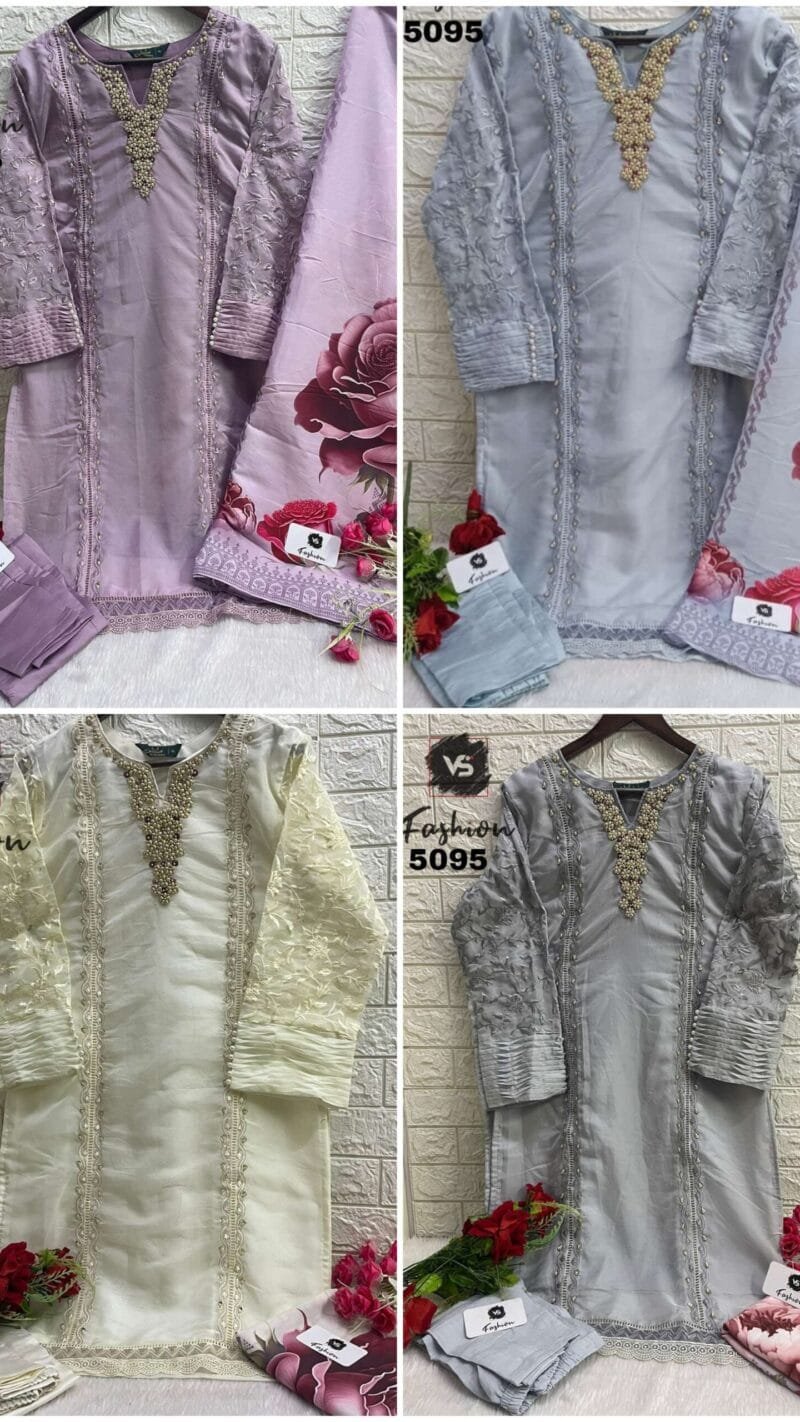 Vs Fashion Vs 5095Pakistani Readymade Boutique Clothes Wholesale USA
