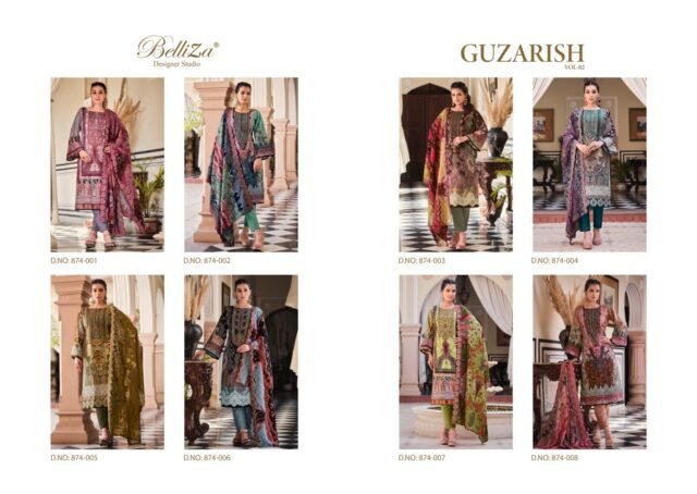 Wholesale Bamboo Clothes USA Guzarish Vol 2 Belliza Designer Studio
