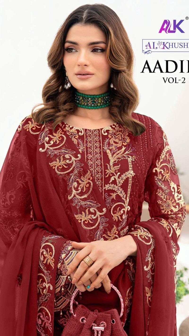 Wholesale Clothes For Resale USA Aadila-Vol 2 Al Khushbu