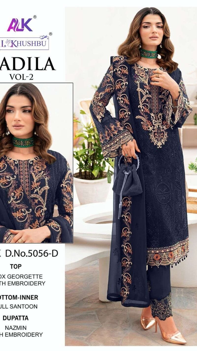 Wholesale Clothes For Resale USA Aadila-Vol 2 Al Khushbu