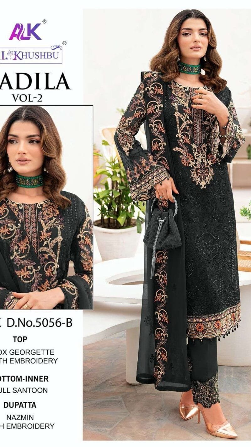 Wholesale Clothes For Resale USA Aadila-Vol 2 Al Khushbu