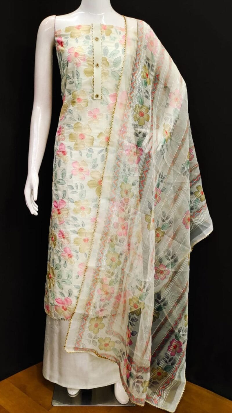 Wholesale Clothes Rack USA ORGANZA SILK WORK