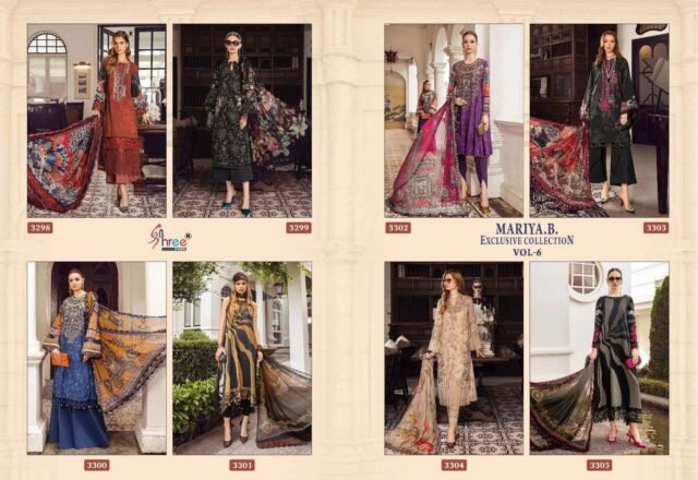 Wholesale Clothes Thailand USA Shree Fabs Maria B Exclusive Collection Vol6