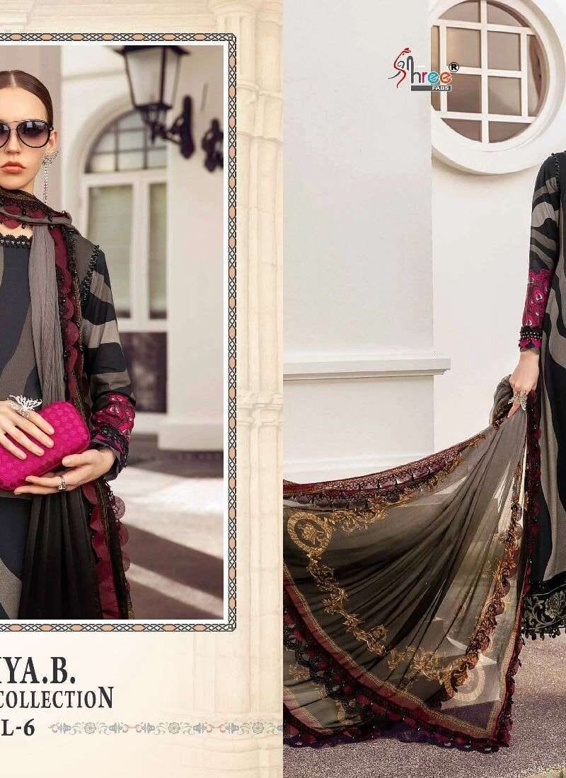 Wholesale Clothes Thailand USA Shree Fabs Maria B Exclusive Collection Vol6