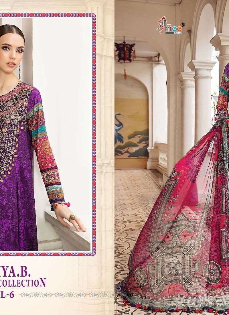 Wholesale Clothes Thailand USA Shree Fabs Maria B Exclusive Collection Vol6