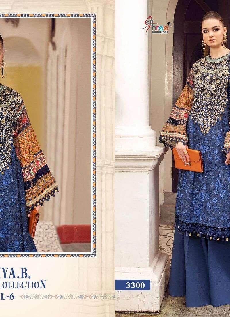 Wholesale Clothes Thailand USA Shree Fabs Maria B Exclusive Collection Vol6