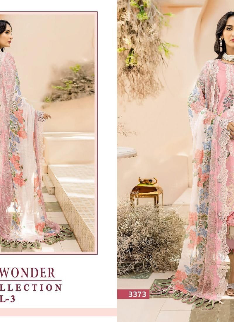 Wholesale Clothes Women USA NEEDLE WONDER LAWN COLLECTION VOL 3 Shree Fab