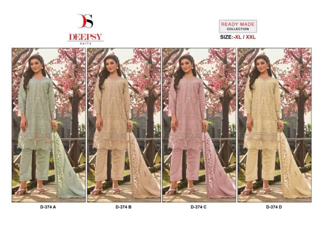 Wholesale In Thailand Clothes USA Deepsy D-374 ABCD Readymade Collection