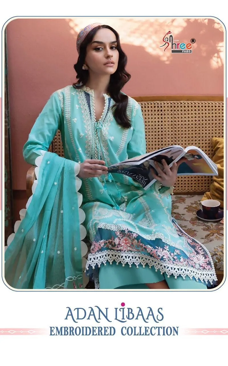 Wholesale Site For Clothes USA Adan Libaas Embroidered Collection Shree Fabs