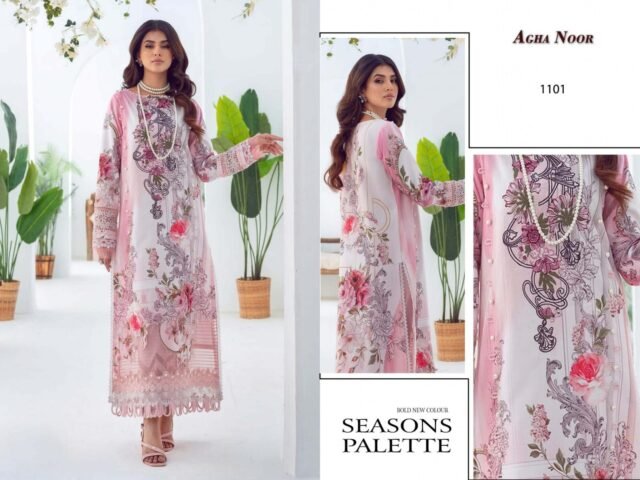 Clothes In Turkey Wholesale USA Agha Noor Vol 11 Luxury Lawn Collection