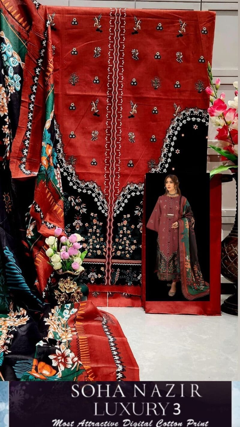 Clothes Wholesale China USA Soha Najir Vol 3 Keval Fab