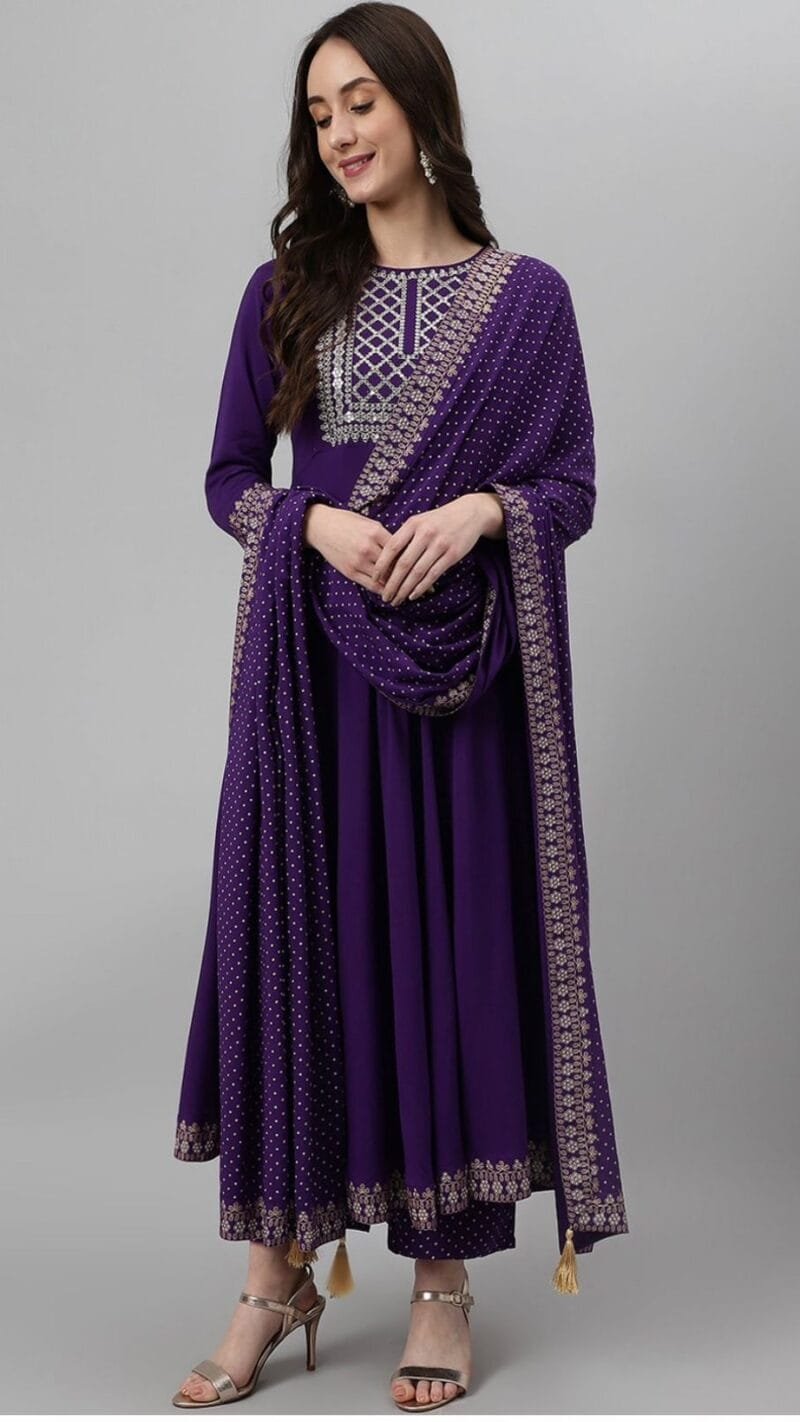 Clothes Wholesale Los Angeles USA New Rayon beautiful Kurti Bottom Duppta