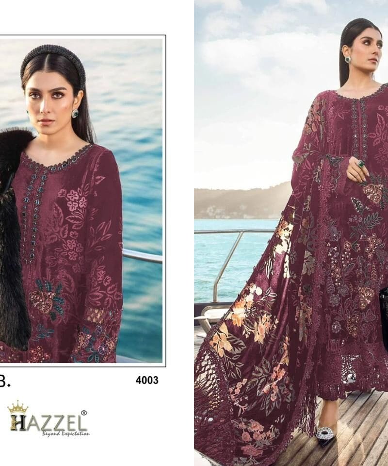Clothes Wholesale Miami USA Mariab Embroidered 4 Hazzel Prints