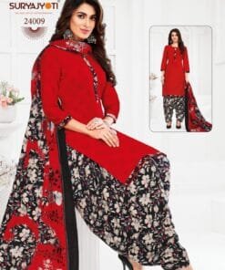 Clothes Wholesale USA Suryajyoti Patiyala Kudi Vol25 Dress Material