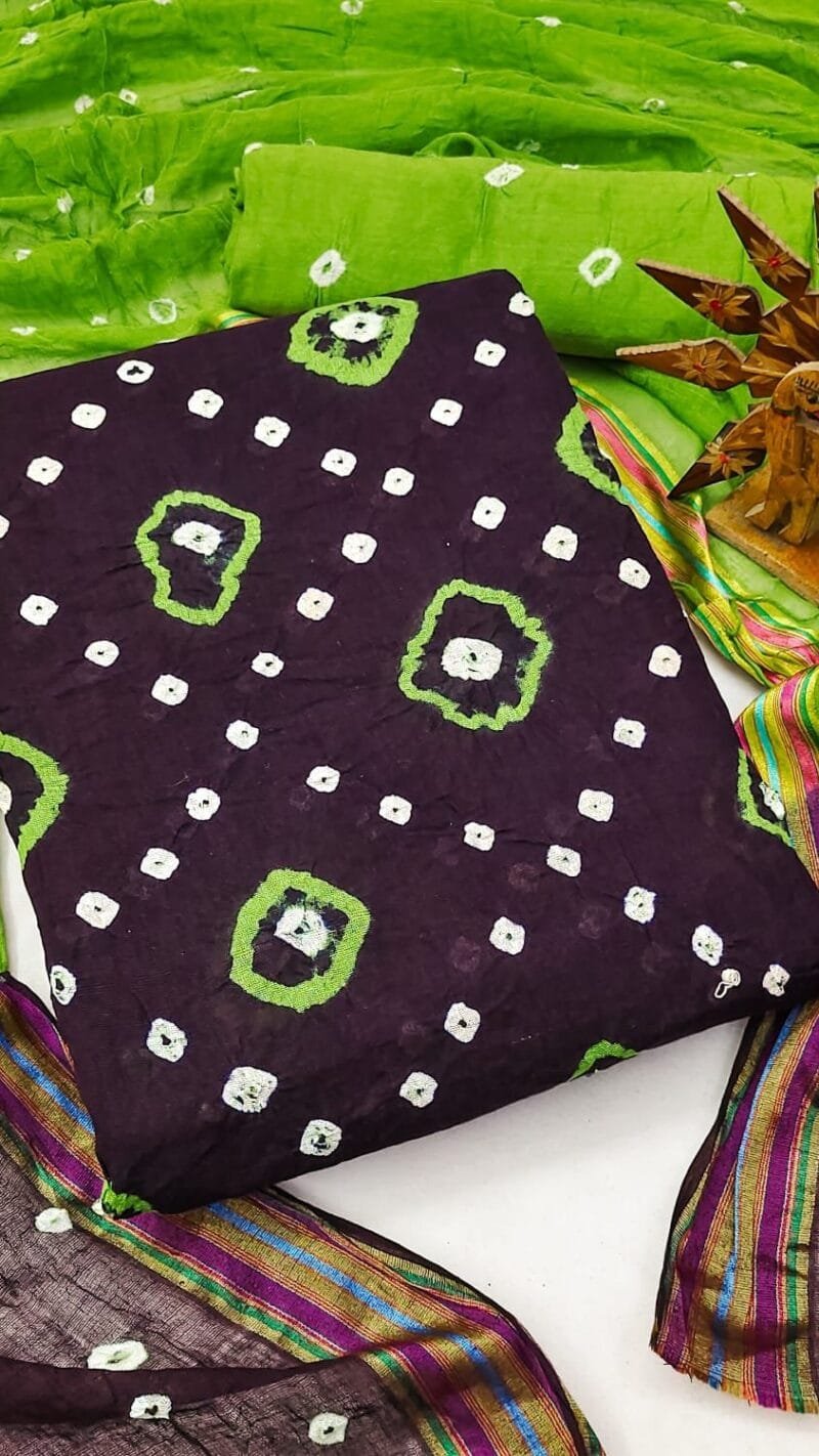 India Clothes Wholesale USA Bandhani Dress Material Wholesale