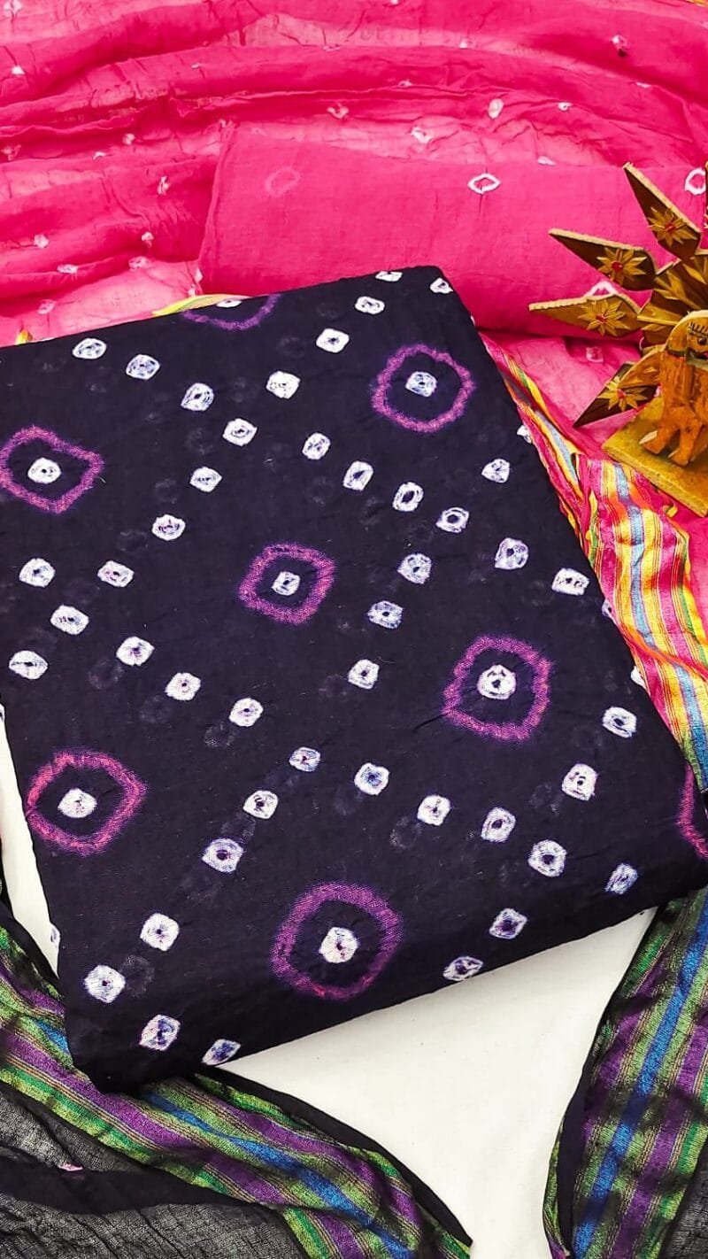 India Clothes Wholesale USA Bandhani Dress Material Wholesale