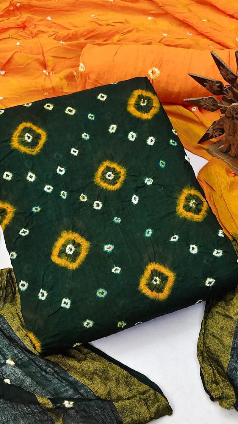 India Clothes Wholesale USA Bandhani Dress Material Wholesale