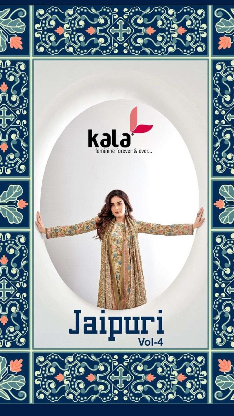 Turkey Wholesale Clothes USA Jaipuri vol 4 kala