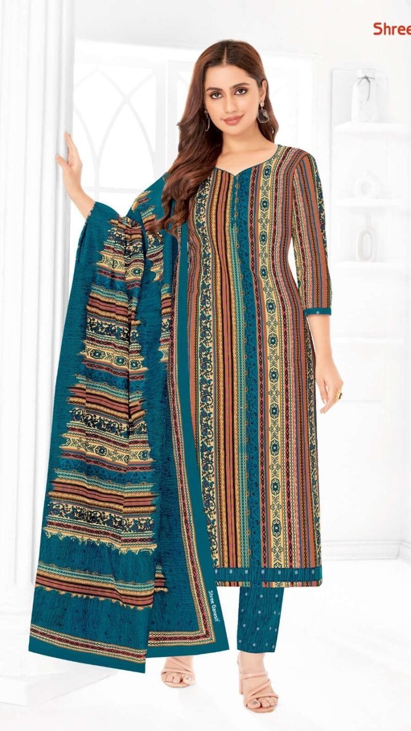 Us Wholesale Clothes USA Samaiyra Vol12Pant Special Shree Ganesh