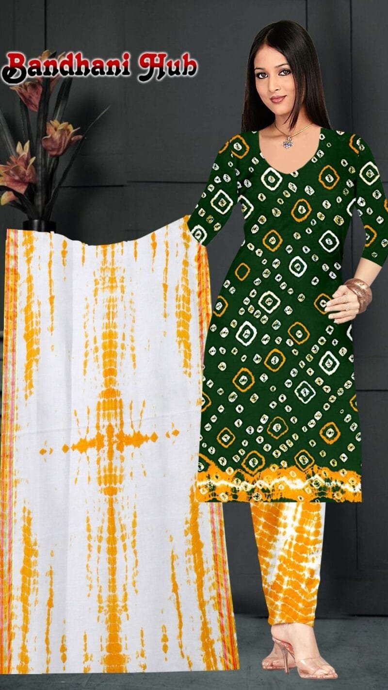 Wholesale Clothes Near Me USA Bandhani Dress Material