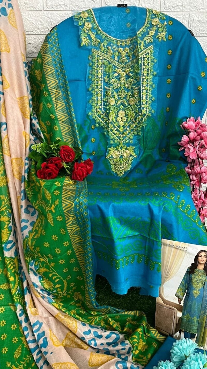 Wholesale Clothes Shop USA Readymade Embroidery Lawn Suit