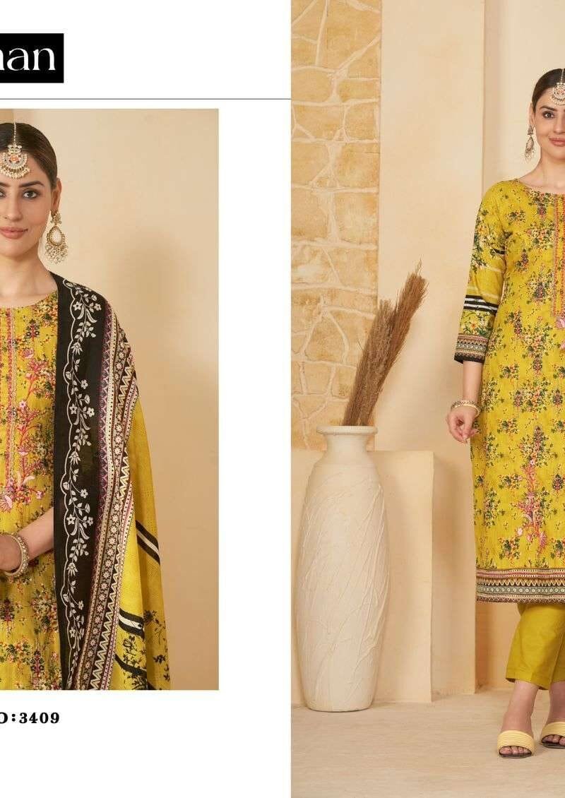 Wholesale Clothes Us USA Jihan Present Scarlet Lawn Vol 3