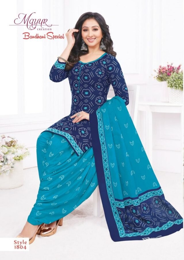 Wholesale Clothes Vendor USA Mayur Bandhani Special VoL18