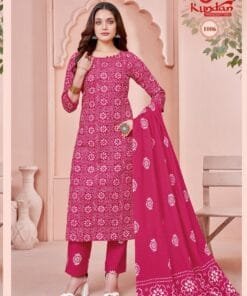 Wholesale Clothes Women USA Batik Special Vol1 Kurti Pant With Dupatta