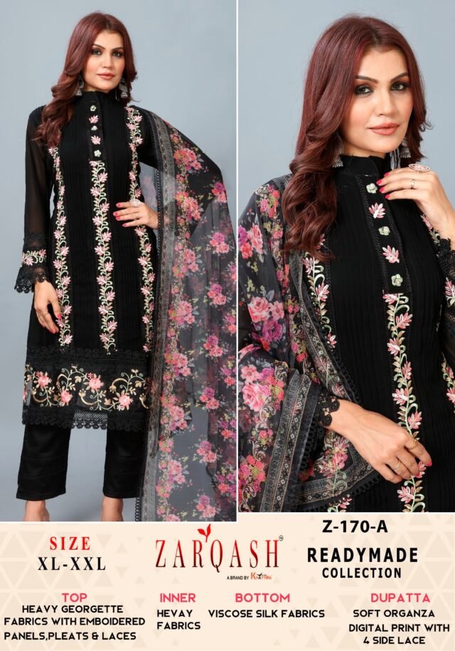Wholesale Distributor For Clothes USA Zarqash D No Z 170 Readymade Collection