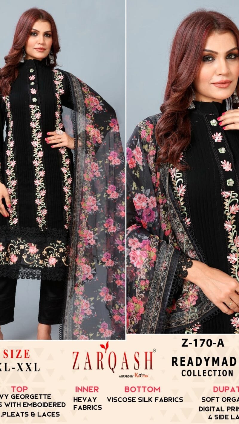 Wholesale Distributor For Clothes USA Zarqash D No Z 170 Readymade Collection