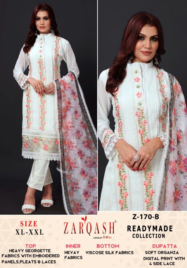 Wholesale Distributor For Clothes USA Zarqash D No Z 170 Readymade Collection