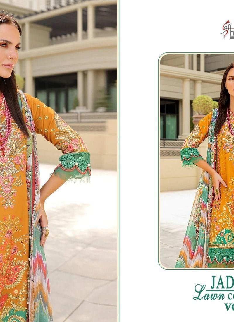 Wholesale Name Brand Clothes USA Jade Bliss Lawn Collection Vol 4