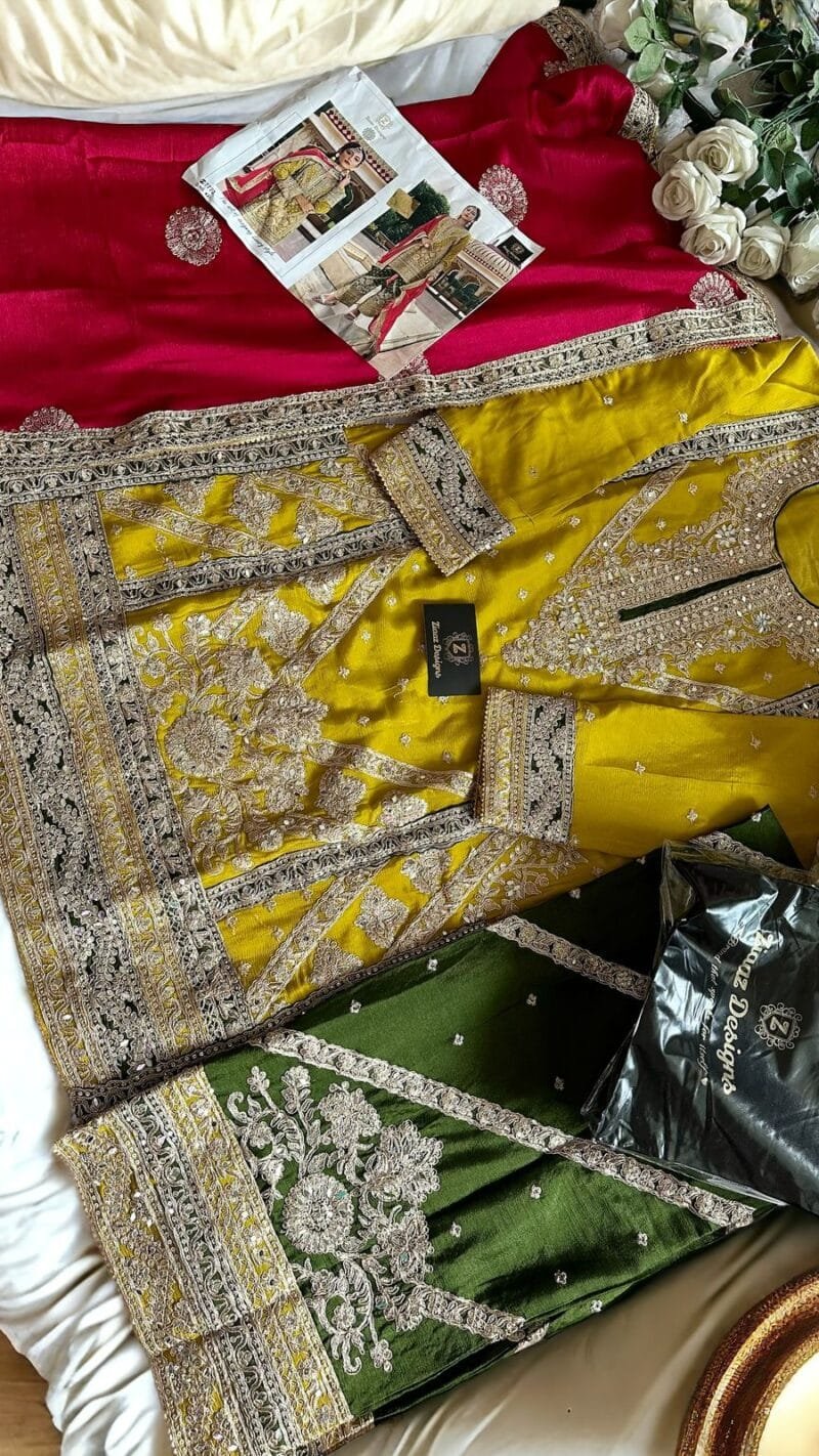 Wholesale Site For Clothes USA Ziaaz Designs 431 Semi Stitched