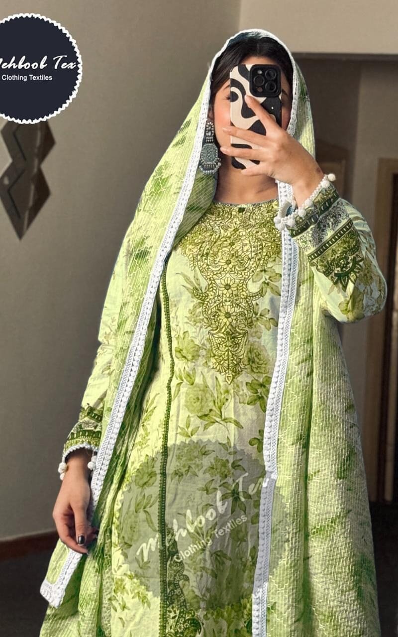 Chevron Luxury Lawn Collection MehbbobTex