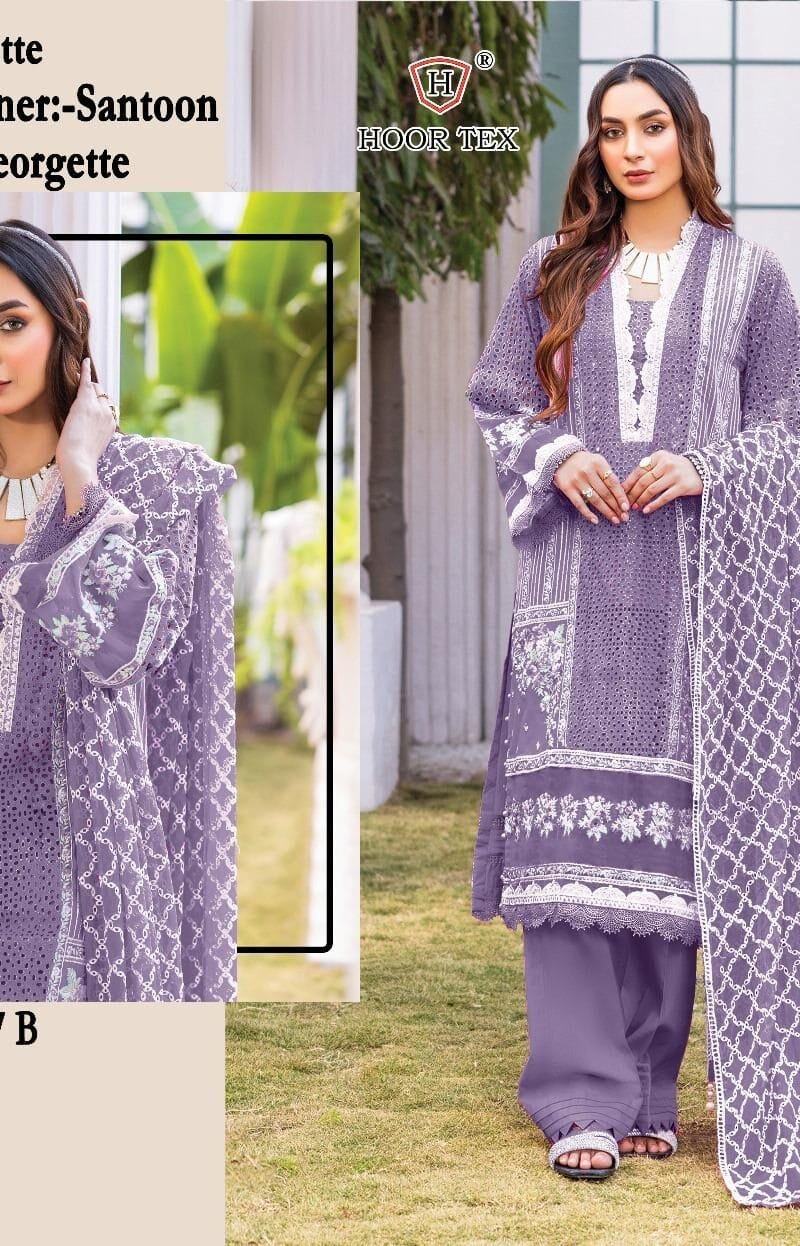 HoorTexH-187 A To D Salwar Kameez