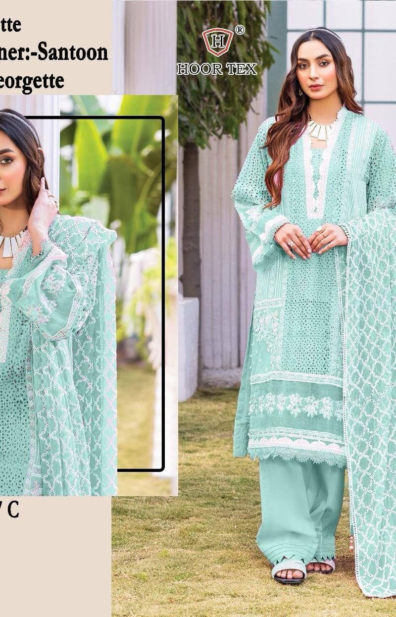 HoorTexH-187 A To D Salwar Kameez