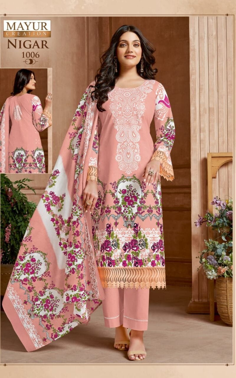 Mayur Nigar Vol1Cotton Dress Material