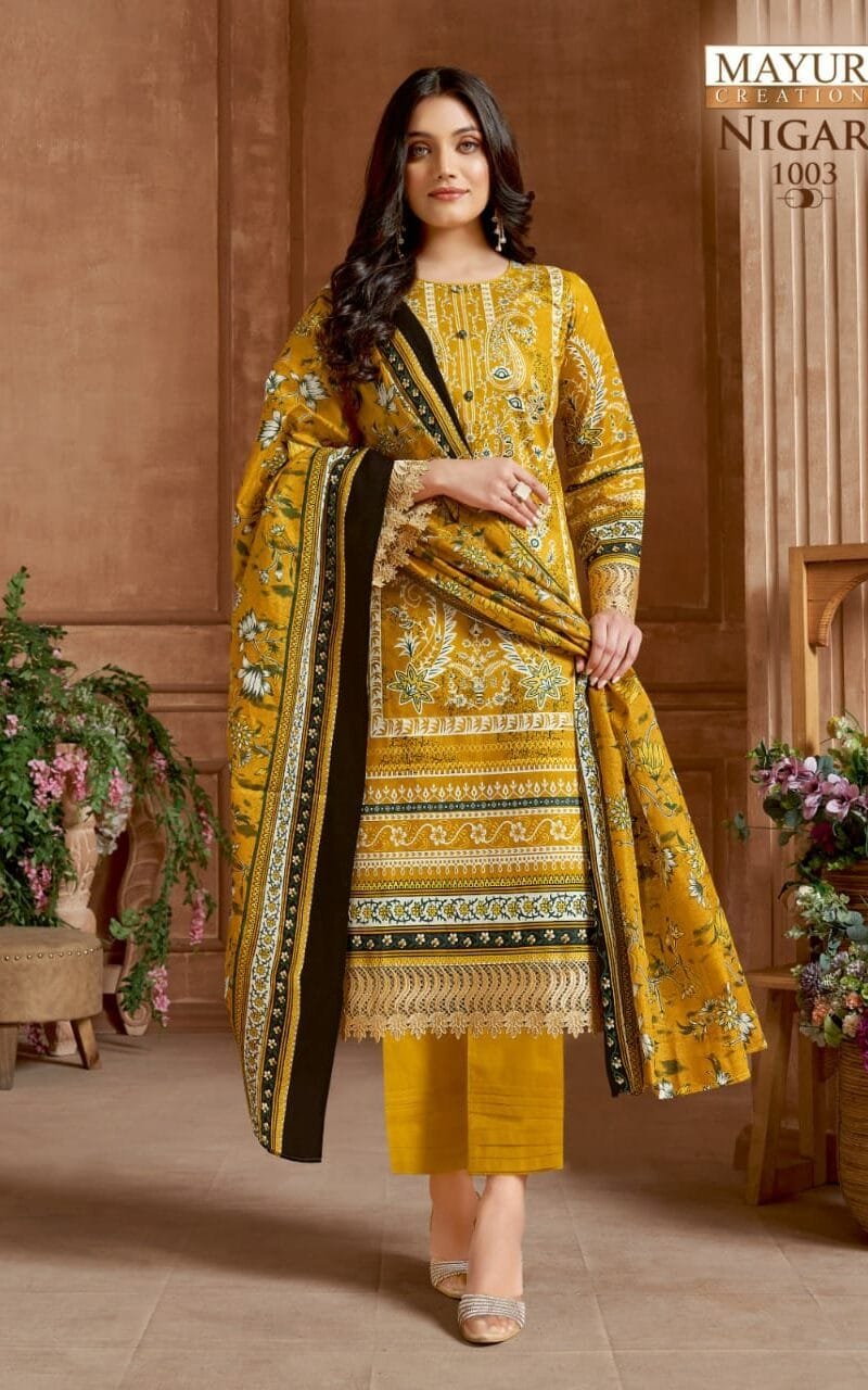 Mayur Nigar Vol1Cotton Dress Material