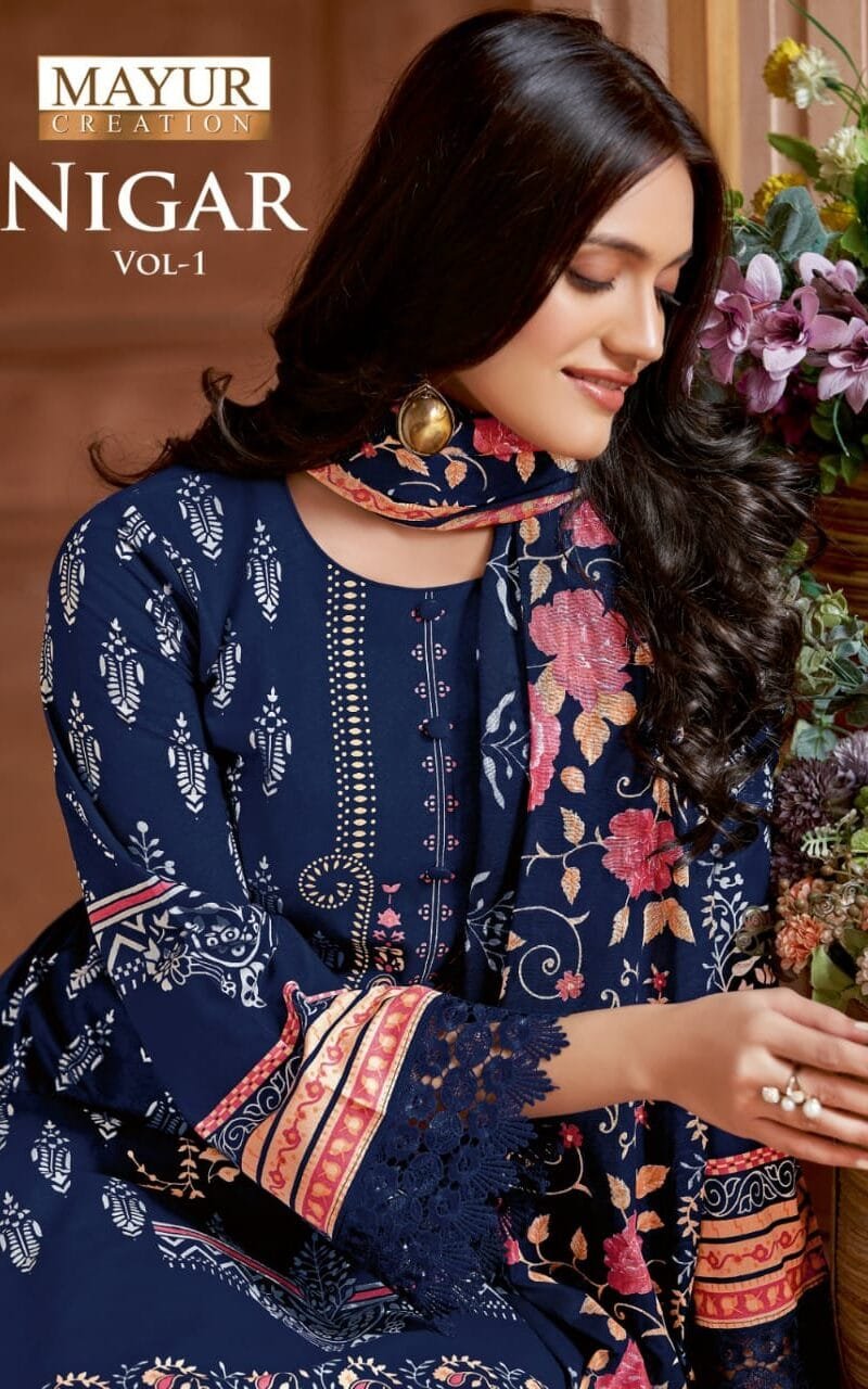 Mayur Nigar Vol1Cotton Dress Material