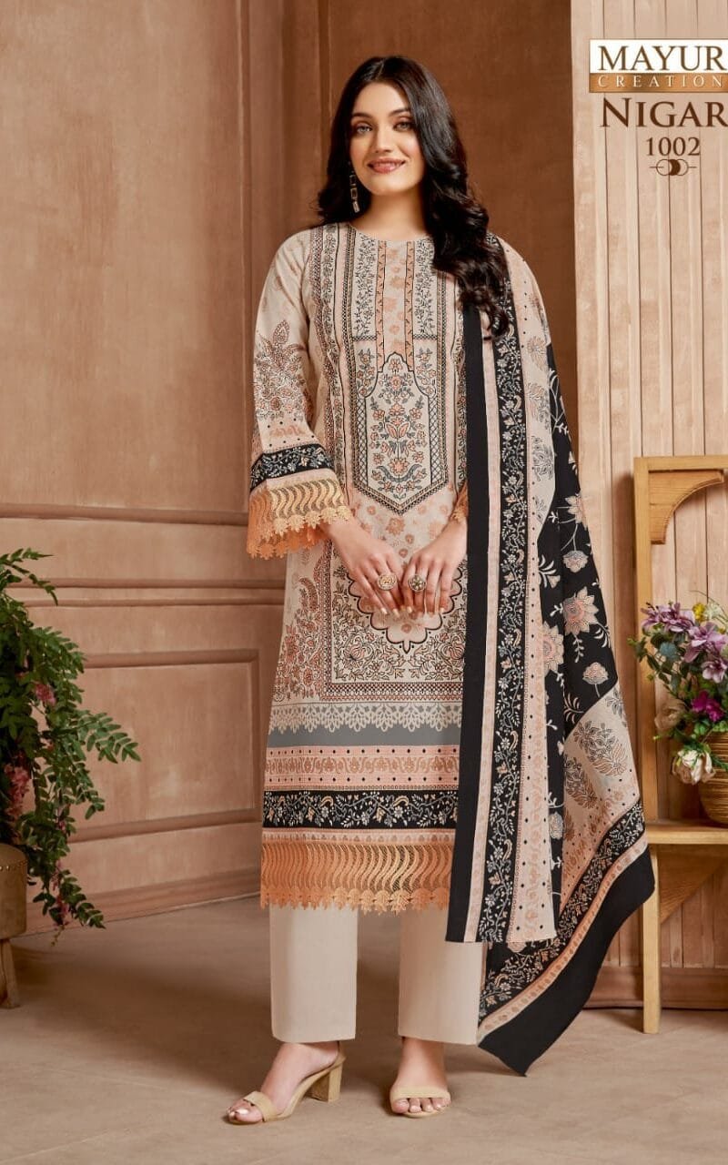 Mayur Nigar Vol1Cotton Dress Material
