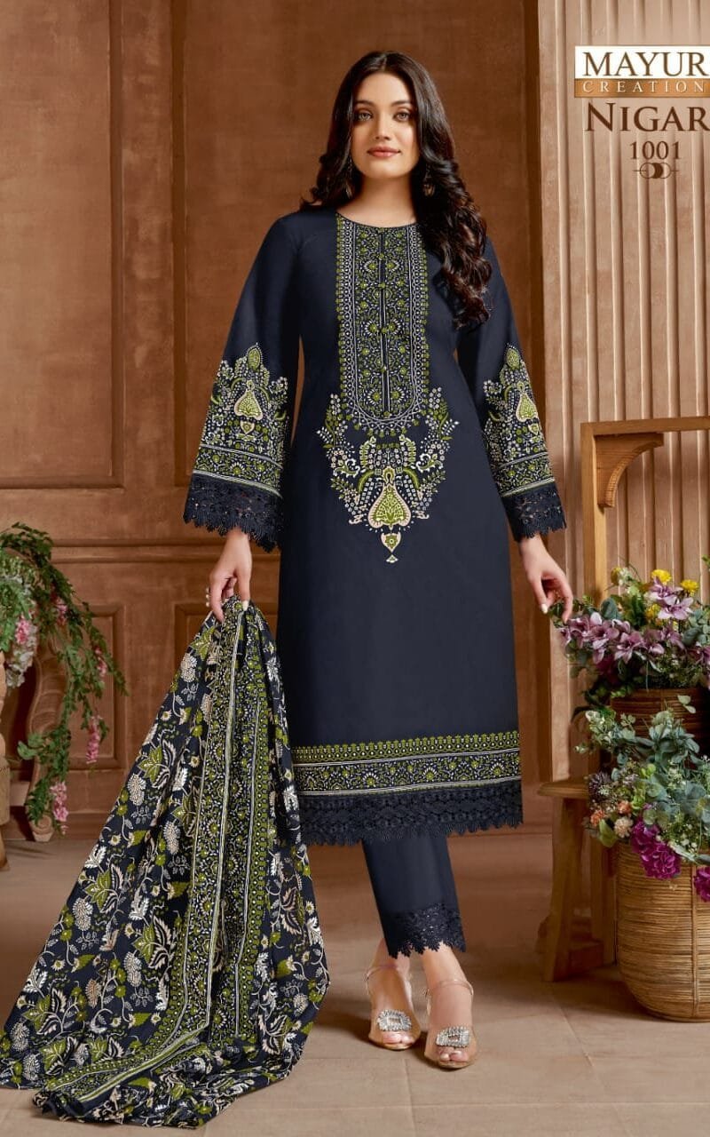 Mayur Nigar Vol1Cotton Dress Material