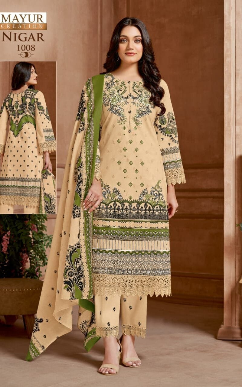 Mayur Nigar Vol1Cotton Dress Material